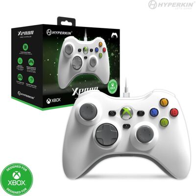 Hyperkin Xenon Wired Controller (White) Officially Licensed by Xbox Hyperkin Xenon Wired Controller (White) Officially Licensed by Xbox