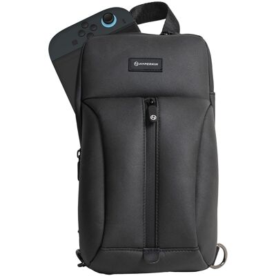 Hyperkin Lets Game Anywhere Bolt Sling Bag for Nintendo Switch 2 (Black) Hyperkin Lets Game Anywhere Bolt Sling Bag for Nintendo Switch 2 (Black)