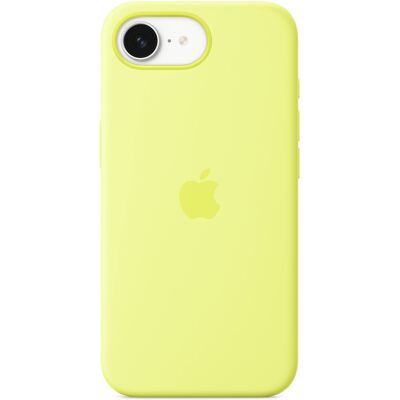 Apple iPhone 16e Silikon Case – Neongelb Apple iPhone 16e Silikon Case – Neongelb