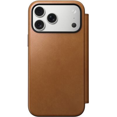 Nomad Modern Leather Folio English Tan iPhone 17 Pro Max Nomad Modern Leather Folio English Tan iPhone 17 Pro Max