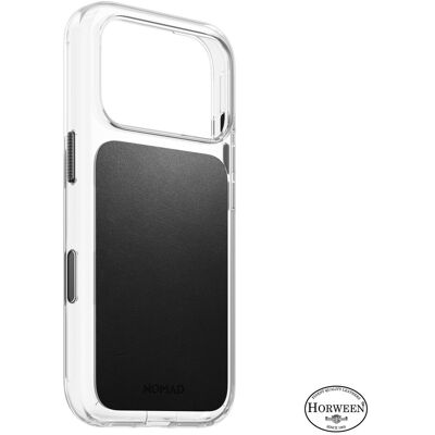 Nomad Clear Leather Case Black Horween iPhone 18 Pro Nomad Clear Leather Case Black Horween iPhone 18 Pro