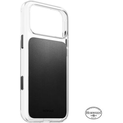 Nomad Clear Leather Case Black Horween iPhone 18 Pro Max Nomad Clear Leather Case Black Horween iPhone 18 Pro Max