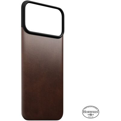 Nomad Magnetic Leather Back Rustic Brown Horween Magsafe iPhone 18 Pro Max Nomad Magnetic Leather Back Rustic Brown Horween Magsafe iPhone 18 Pro Max
