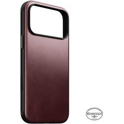 Nomad Modern Leather Case Burgundy Horween iPhone 18 Pro Max Nomad Modern Leather Case Burgundy Horween iPhone 18 Pro Max
