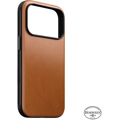 Nomad Modern Leather Case Saddle Horween iPhone 18 Pro Nomad Modern Leather Case Saddle Horween iPhone 18 Pro