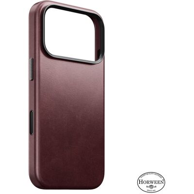 Nomad Traditional Leather Case Burgundy Horween iPhone 18 Pro Nomad Traditional Leather Case Burgundy Horween iPhone 18 Pro