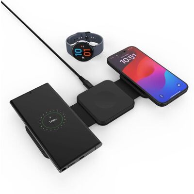 FIXED - FIXFLE-SA-BK - 2x15W 3W - Wireless Charger FIXED - FIXFLE-SA-BK - 2x15W 3W - Wireless Charger
