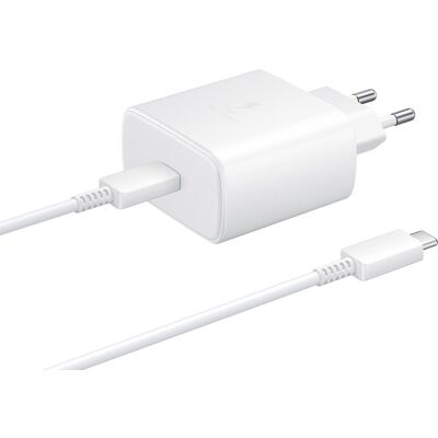 Samsung 45W USB-C Netzteil - Weiß Samsung 45W USB-C Netzteil - Weiß