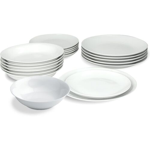 Tognana Speiseset 19-teilig METROPOL BIANCO