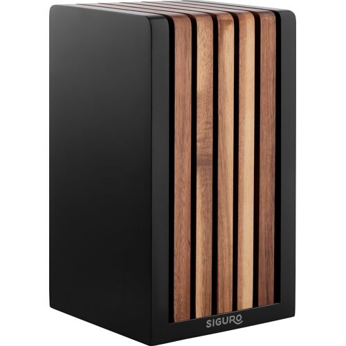 Siguro Artisan Holzblock für 6 Messer