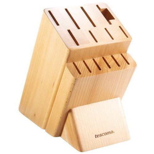 Tescoma NOBLESSE Messerblock für 14 Messer, Geflügelschere / Wetzstahl