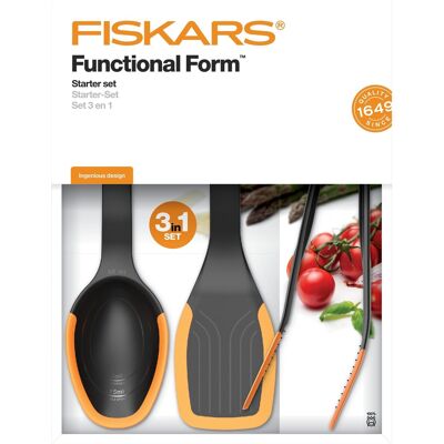 Fiskars Orange Starter Küchenutensilien-Set - Küchen Set Fiskars Orange Starter Küchenutensilien-Set - Küchen Set
