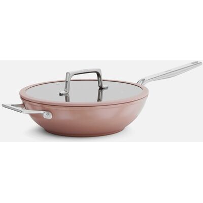 FABINI Wok-Pfanne Meda 5.0 Pro 28 cm, Pfirsichrosa FABINI Wok-Pfanne Meda 5.0 Pro 28 cm, Pfirsichrosa