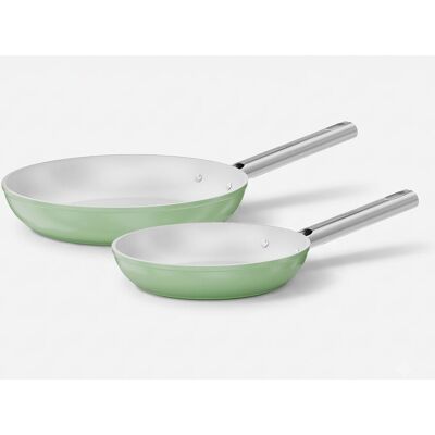 FABINI Pfannenset Meda 5.0 Standard 20 cm + 26 cm, 2-teilig, salbeigrün FABINI Pfannenset Meda 5.0 Standard 20 cm + 26 cm, 2-teilig, salbeigrün