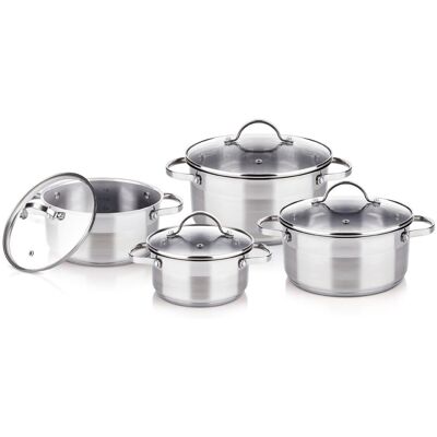Lamart Topfset 8St Elegant LTSSSET8 Lamart Topfset 8St Elegant LTSSSET8