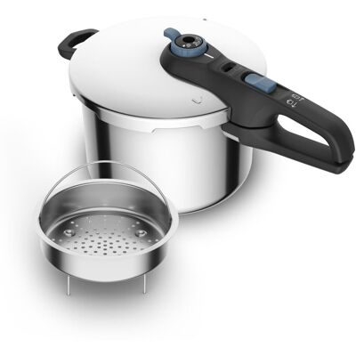 Tefal Secure Trendy 6L Schnellkochtopf - Edelstahlkorb Tefal Secure Trendy 6L Schnellkochtopf - Edelstahlkorb