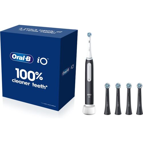 Oral-B iO 3 Black + Oral-B iO Ultimate Clean Black 4 Stück