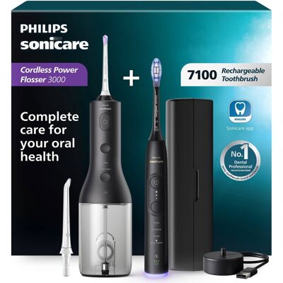 Philips Sonicare 7100 + HX3887/43 + Gerät für die Zahnzwischenraumreinigung Philips Sonicare 7100 + HX3887/43 + Gerät für die Zahnzwischenraumreinigung
