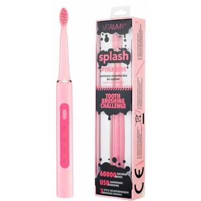 Vitammy Splash Pink Elektrische Kindertoothbrushe - Effektiv & Spaß Vitammy Splash Pink Elektrische Kindertoothbrushe - Effektiv & Spaß