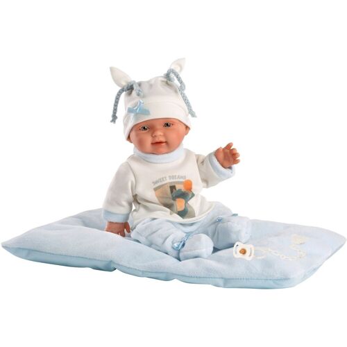 Llorens 26311 New Born Boy - Realistische Babypuppe mit Vollvinylkörper - 26 cm