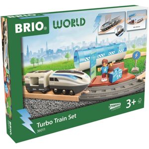 Brio Spielesets 36011 Eisenbahnset mit Turbozug Brio Spielesets 36011 Eisenbahnset mit Turbozug