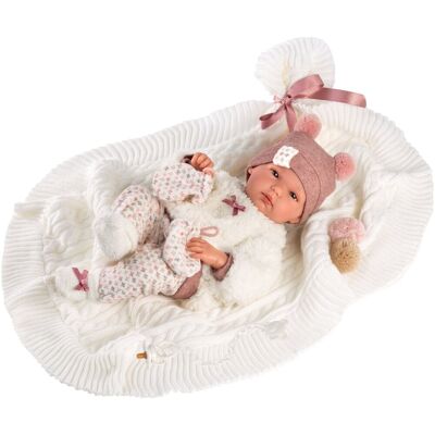 Llorens Babypuppe - 35cm Neugeborenes mit Vinylkörper Llorens Babypuppe - 35cm Neugeborenes mit Vinylkörper