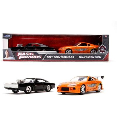 Jada Fast and Furious Twin Pack Toyota Supra und Dodge Charger Jada Fast and Furious Twin Pack Toyota Supra und Dodge Charger