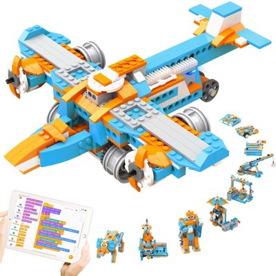 Apitor Robot S programmierbarer Roboter-Bausatz 10-in-1 Apitor Robot S programmierbarer Roboter-Bausatz 10-in-1
