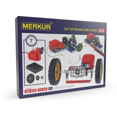 Merkur 2.2 Getriebe- und Motorset - Bausteintyp Merkur 2.2 Getriebe- und Motorset - Bausteintyp