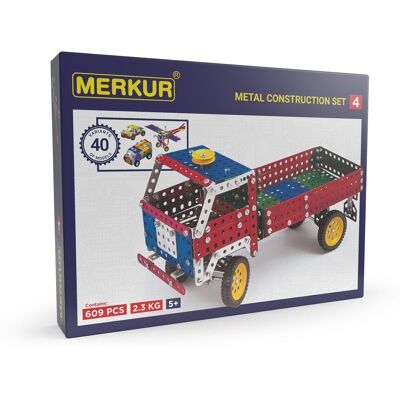 Merkur 602-teiliger Baukasten - 40 Modelle, Metall, ab 6 Jahren Merkur 602-teiliger Baukasten - 40 Modelle, Metall, ab 6 Jahren
