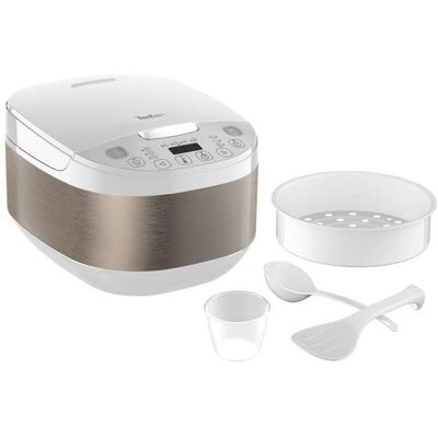 Tefal Multikocher RK622130 - 12 Programme - Silber Tefal Multikocher RK622130 - 12 Programme - Silber