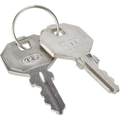 Schlüssel, Metall, silber, für KMW 120 MSRT kaiserkraft Schlüssel, Metall, silber, für KMW 120 MSRT kaiserkraft
