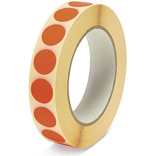 ratioform Markierungspunkte, Ø 20 mm, 2000 Stk pro Rolle, rot, ab 2 Stk