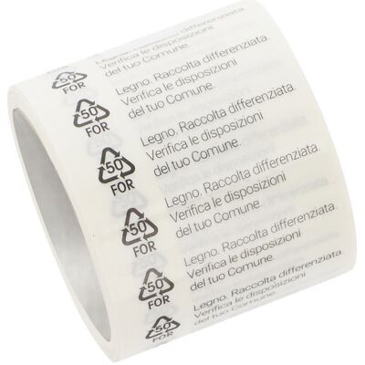kaiserkraft Warnetiketten - FOR 50 - Weiß - 10x45mm - 500 Stk kaiserkraft Warnetiketten - FOR 50 - Weiß - 10x45mm - 500 Stk