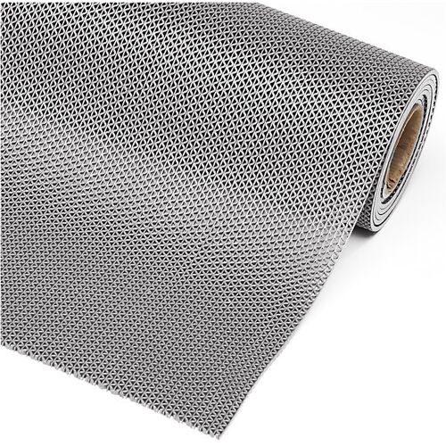 NOTRAX Nassraummatte Höhe 5,3 mm, Breite 1200 mm, pro lfd. m, grau