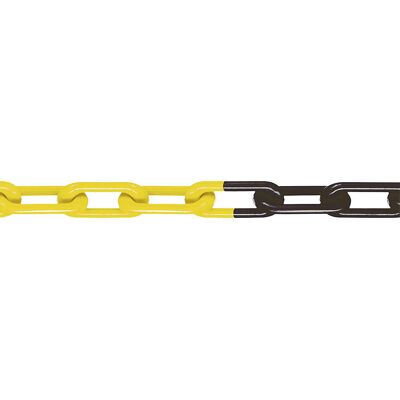Moravia Nylon-Gütekette, MNK-Güte 8, Bundlänge 25 m, schwarz-gelb, ab 4 Stück Moravia Nylon-Gütekette, MNK-Güte 8, Bundlänge 25 m, schwarz-gelb, ab 4 Stück