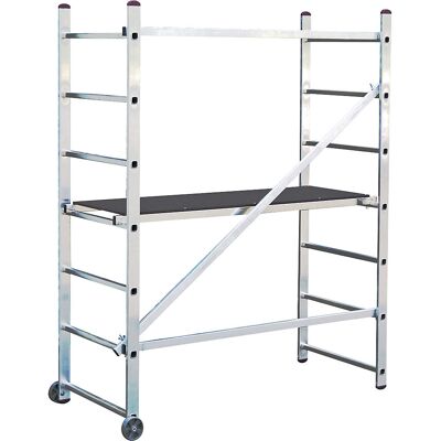KRAUSE Kleingerüst, Plattform 1,47 x 0,5 m, Arbeitshöhe 3 m KRAUSE Kleingerüst, Plattform 1,47 x 0,5 m, Arbeitshöhe 3 m
