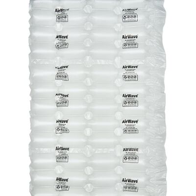 Luftkissenfolie AirWave® Heavy Duty, HDPE, Länge 320 m, BxH 420 x 320 mm, Palette mit VE 72 Stk kaiserkraft Luftkissenfolie AirWave® Heavy Duty, HDPE, Länge 320 m, BxH 420 x 320 mm, Palette mit VE 72 Stk kaiserkraft