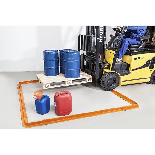 Absperr-Deich, dauerhaft, zum Schrauben oder Kleben, Verbindung kaiserkraft