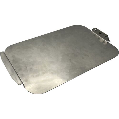 Probbax Deckel für Abfallstation, Edelstahl, Klappe