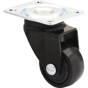 Wagner Möbelrolle 3C-Serie, Radbreite 12 mm, schwarz, VE 10 Stk, Ø 25 mm, Lenkrolle Wagner Möbelrolle 3C-Serie, Radbreite 12 mm, schwarz, VE 10 Stk, Ø 25 mm, Lenkrolle