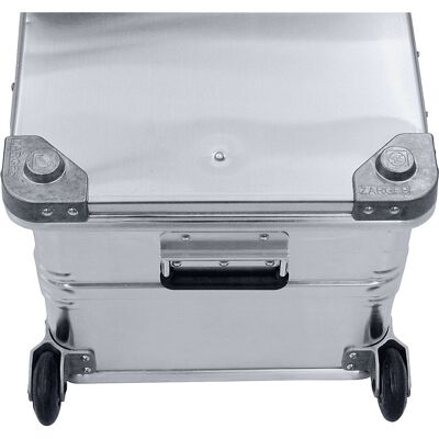 ZARGES Anbaurollen, 1 Paar, Tragkraft 50 kg je Paar, Rad-Ø 75 mm ZARGES Anbaurollen, 1 Paar, Tragkraft 50 kg je Paar, Rad-Ø 75 mm