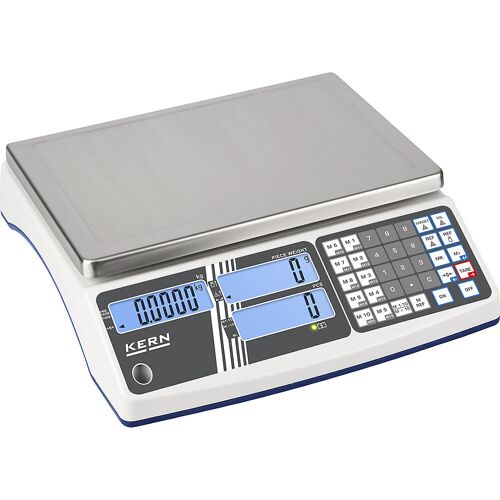 KERN Zählwaage, robuste Ausführung, Wägebereich 30 kg, Ablesbarkeit 2 g