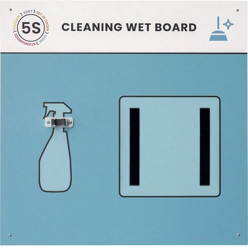 Paperflow Schattenwand Feuchtreinigungsstation, BxH 750 x 750 mm, englisch