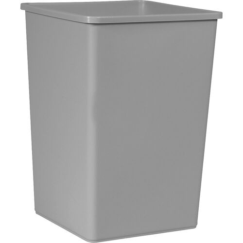 Rubbermaid Wertstoffsammelbehälter UNTOUCHABLE®, Volumen 132 l, quadratisch, grau