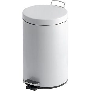 Tretabfallsammler mit Kunststoff-Inneneimer, Volumen 20 l, HxØ 445 x 292 mm, weiß kaiserkraft Tretabfallsammler mit Kunststoff-Inneneimer, Volumen 20 l, HxØ 445 x 292 mm, weiß kaiserkraft