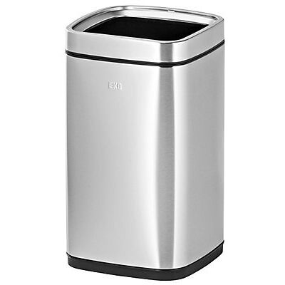 EKO Papierkorb mit Innenbehälter, Volumen 12 l, Edelstahl EKO Papierkorb mit Innenbehälter, Volumen 12 l, Edelstahl