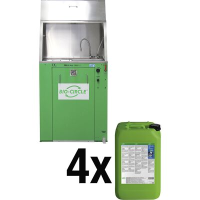 Bio-Circle Teilereiniger PROLAQ Auto Set, mit 4 x 20 l PROLAQ L 400, für Lackierwerkzeuge Bio-Circle Teilereiniger PROLAQ Auto Set, mit 4 x 20 l PROLAQ L 400, für Lackierwerkzeuge
