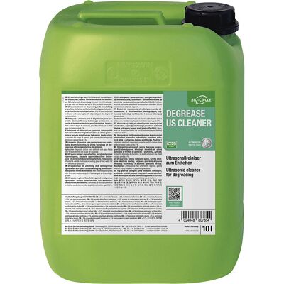 Bio-Circle Ultraschallreiniger Degrease US Cleaner, im Kunststoff-Kanister, Inhalt 10 l Bio-Circle Ultraschallreiniger Degrease US Cleaner, im Kunststoff-Kanister, Inhalt 10 l