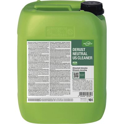 Bio-Circle Ultraschallreiniger Derust Neutral US Cleaner, im Kunststoff-Kanister, Inhalt 10 l Bio-Circle Ultraschallreiniger Derust Neutral US Cleaner, im Kunststoff-Kanister, Inhalt 10 l